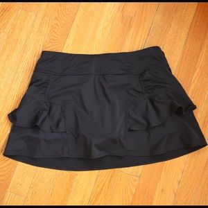 Athletes black skort size small